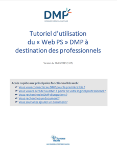 Tuto utilisation web PS DMP