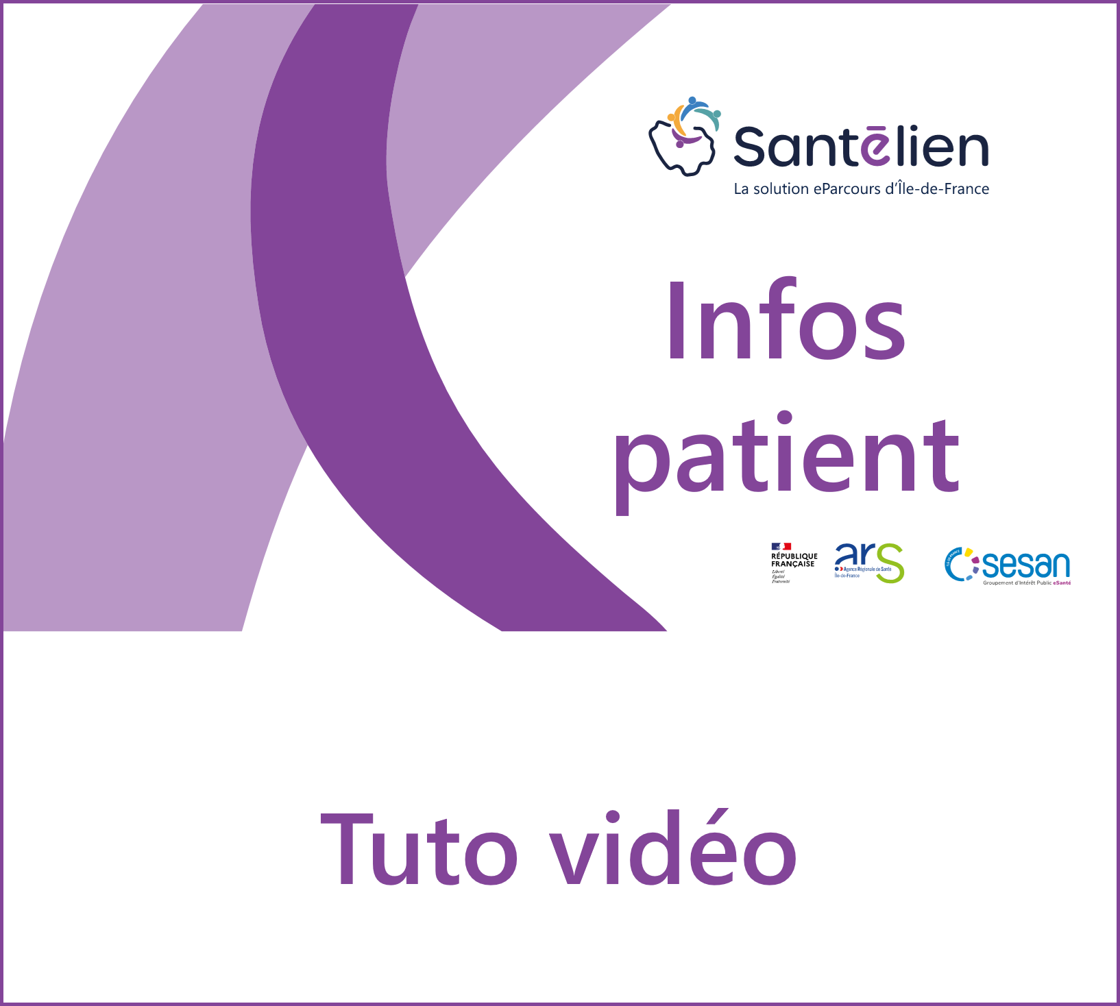 Vignette 1 Infos patient Santélien